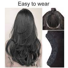 Natural Long Straight Synthetic Hair