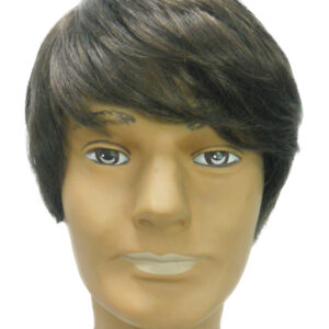 Style Male Long Wigs and Coronet Set for Young Men